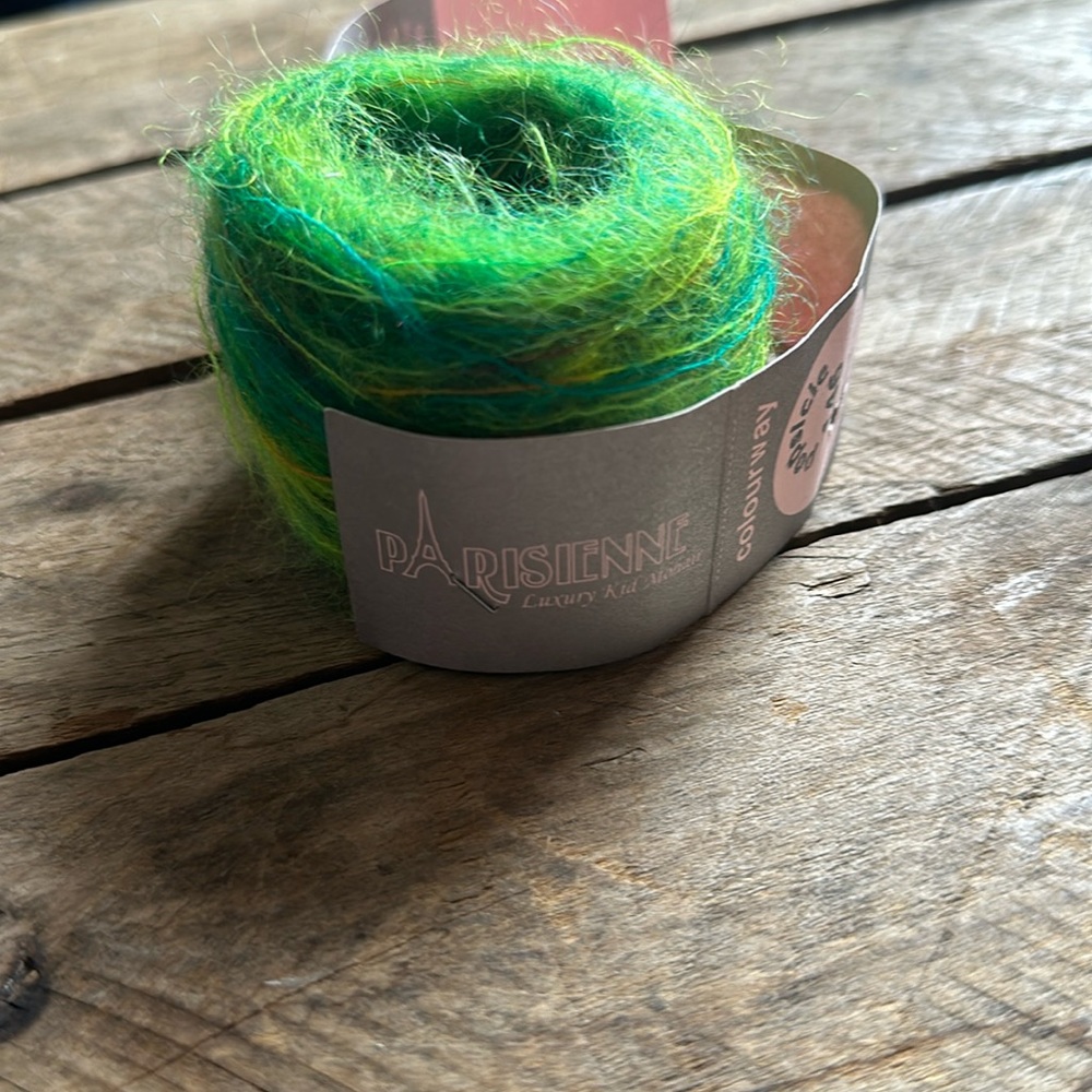 Luxury mohair lace yarn from Wales